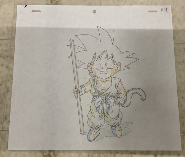 Toei Animation Cel Dragon Ball GT / Son Goku - Toei Animation Filmcelle Number of items: 3