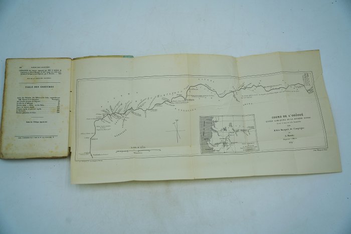 Le Marquis De Compiègne / L. Breton - L'Afrique équatoriale : Okanda - Bangouens - Osyéba - 1876