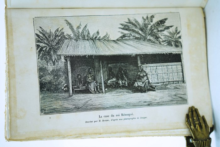 Le Marquis De Compiègne / L. Breton - L'Afrique équatoriale : Okanda - Bangouens - Osyéba - 1876