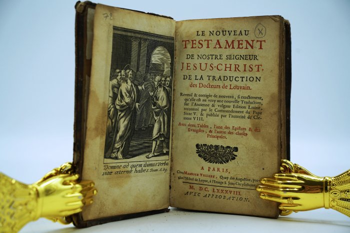 Le Nouveau Testament de nostre Seigneur Jesus-Christ - 1688