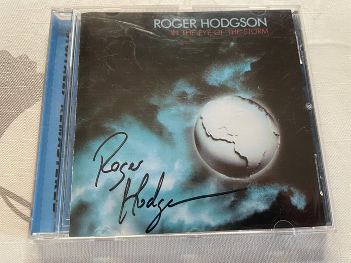 roger hodgson (SUPERTRAMP) - Cd - 1984 - Håndunderskrevet personligt