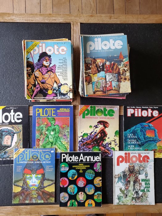 Pilote (magazine) - 85 Magasiner - Første udgave - 1974/1986