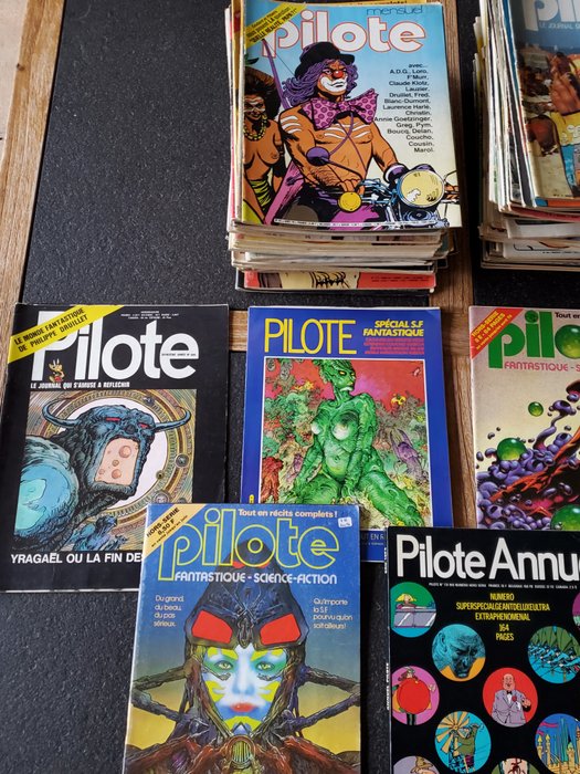 Pilote (magazine) - 85 Magasiner - Første udgave - 1974/1986