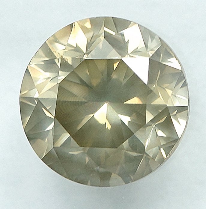 1 pcs Diamant  (Naturfarvet)  - 1.93 ct - Fancy Brunlig Gul - SI2 - International Gemological Institute (IGI)