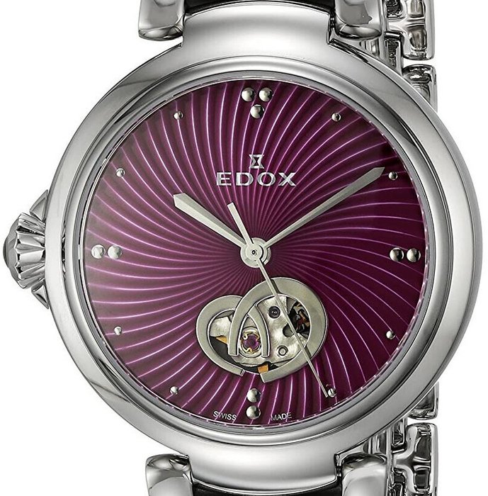 Edox 85025-3M-ROIN LaPassion Open Heart Automatic - Kvinder - 2011-nu