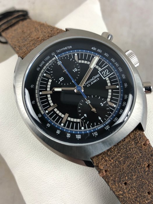 Oris - Chronoris Chronograph Automatic Williams 40 Limited Edition - 01 673 7739 4084-Set LS - Mænd - 2011-nu