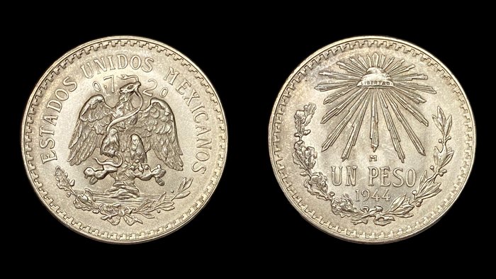 Mexico. 3 Silver Coins  (Ingen mindstepris)