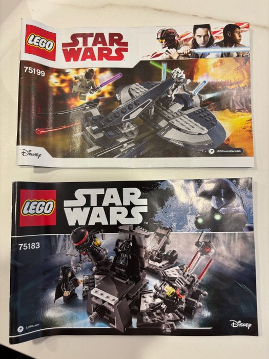 Lego - Star Wars - 75199  + 75183 - General Grievous' Combat Speeder  + Darth Vader Transformation