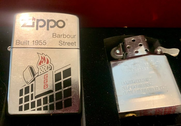 Zippo - Lighter - Forsølvet, Stål (rustfrit)