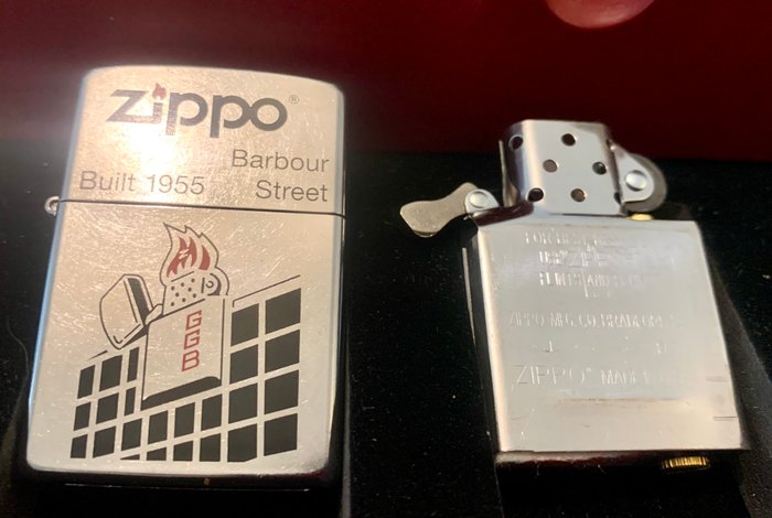 Zippo - Lighter - Forsølvet, Stål (rustfrit)