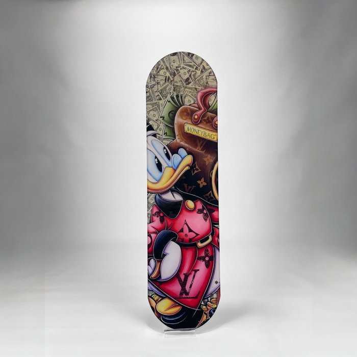 Mike Blackarts - Scrooge McDuck Luxury Moneybag - Pop Art Skateboard