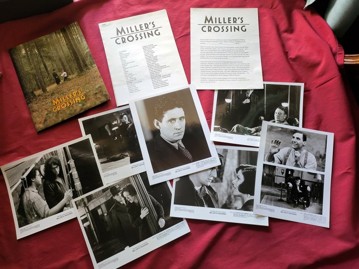 " MILLER`S CROSSING " - GABRIEL BYRNE - Press Kit with 7 photos