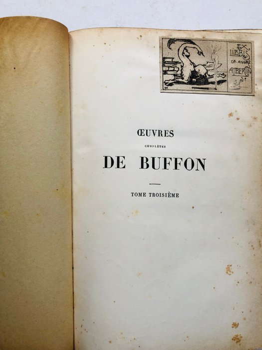 M. Flourens - Oeuvres Complétes De Buffon. Les Quadrupèdes - 1855