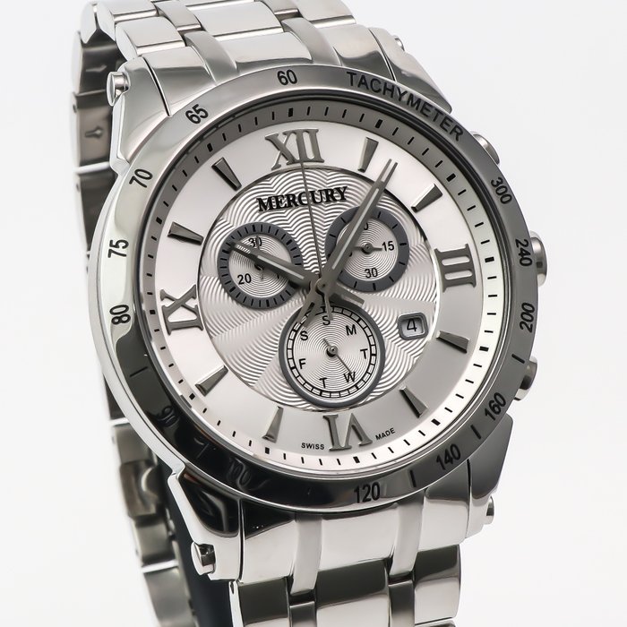 Mercury - Swiss Chronograph - ME335-SS-1 - Ingen mindstepris - Mænd - 2011-nu