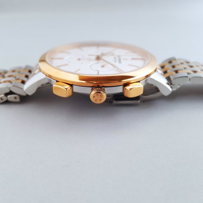 Eterna - Eternity - 18K Gold - Swiss Chronograph 1/10th - Mænd - Ny