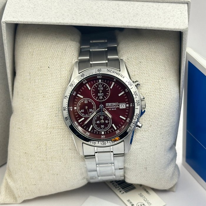 Seiko - Ingen mindstepris - Mænd - Mænd - Chronograph Red Dial - 7T92-0DW0 - Mænd - 2011-nu