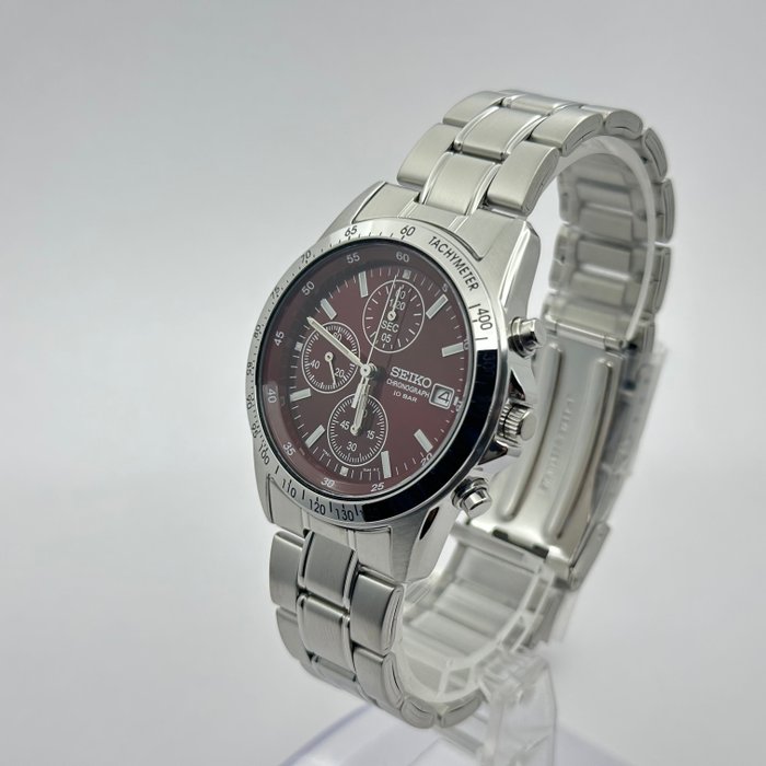 Seiko - Ingen mindstepris - Mænd - Mænd - Chronograph Red Dial - 7T92-0DW0 - Mænd - 2011-nu