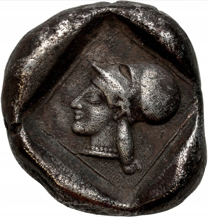 Grækenland. Stater (ND) 515 - 480 BC, Ϙ - Corinth, Corinthia "Pegasus" - extremely rare