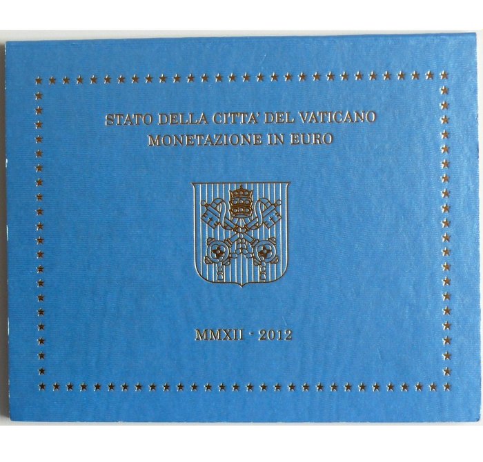 Vatikanstaten. Year Set (FDC) 2012  (Ingen mindstepris)