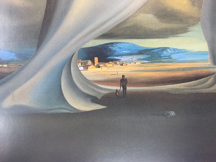 Salvador Dali (1904-1989) - L Angelus Architectonique de Milles - Artprint - 80 x 60 cm