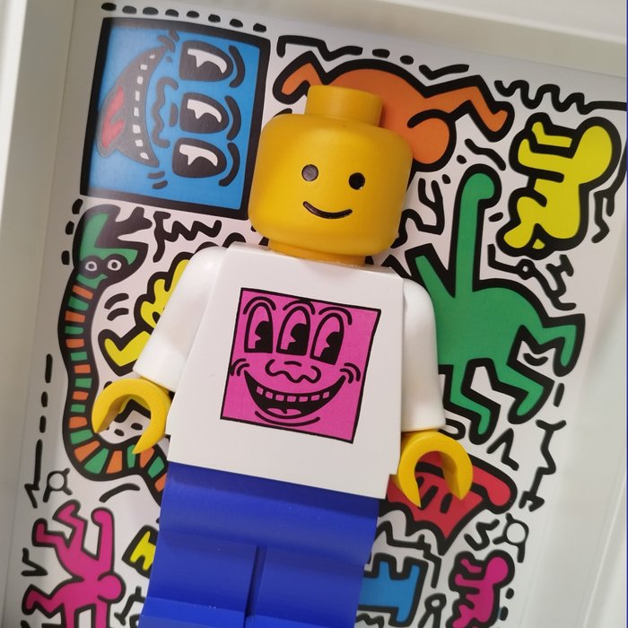 BADFACE (XXI) - Tribute to Lego Keith Haring Edition