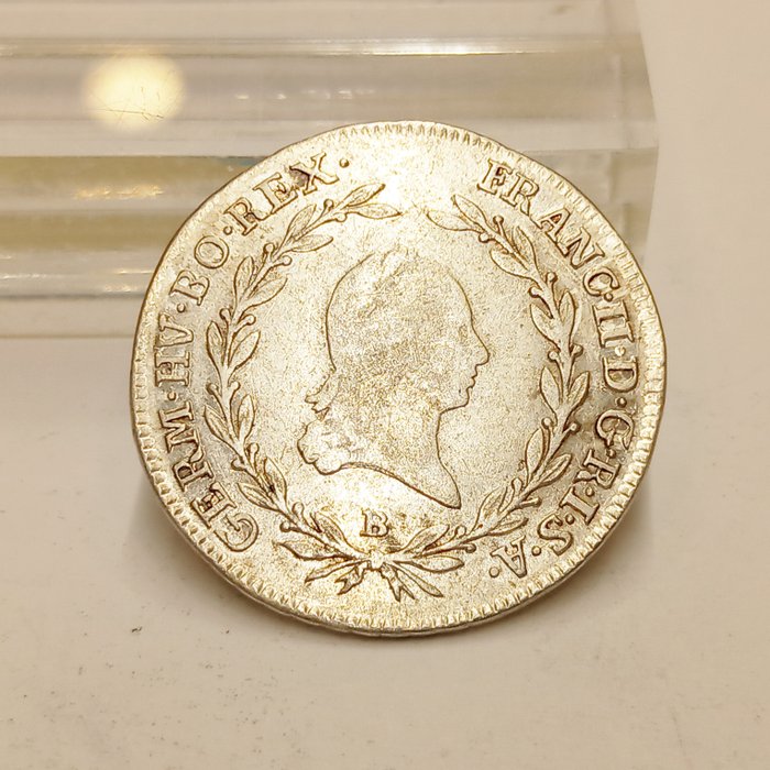 Østrig Habsburg Franz II 20 Kreutzer 1795 B