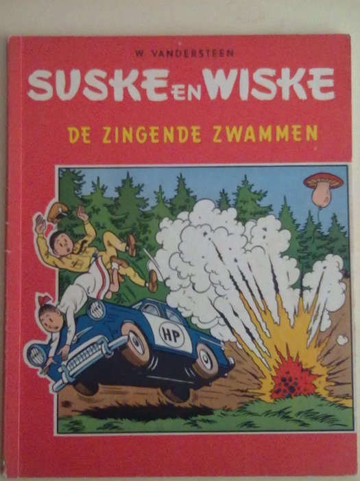 Suske en Wiske 29 - De Zingende Zwammen  23 - De Duistere Diamant - Nederlands TH - 2 Album - Genoptryk - 1960/1964