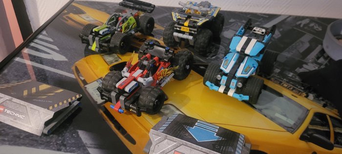 Lego - Lot lego technic Pull/Track