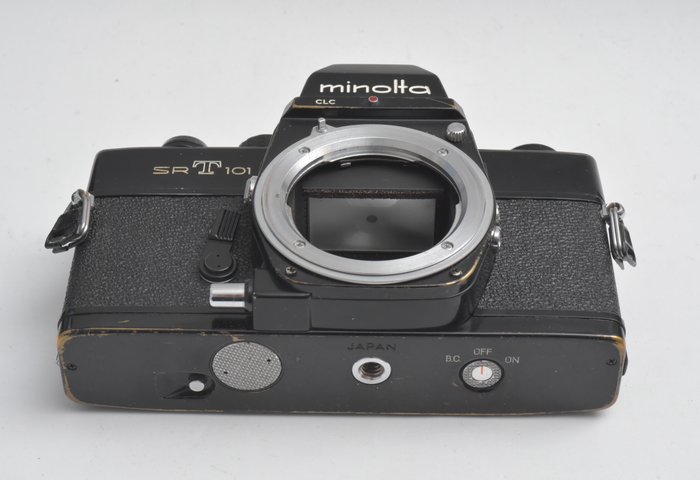 Minolta Rare SRT 101 Black w/ Tokina 28mm Wide lens Reflekskamera med enkelt linse (SLR)