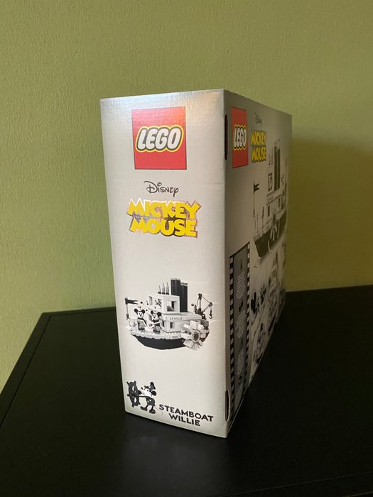 Lego - Ideas - 21317 - LEGO Ideas Disney Mickey Mouse 21317 Steamboat Willie sealed! - Danmark