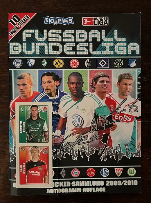 Topps - Fussball Bundesliga - 4 Complete Album