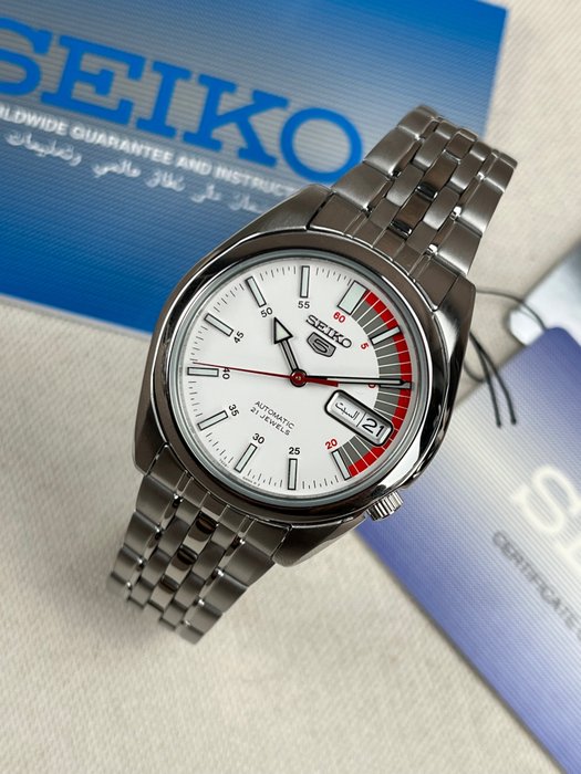 Seiko - 5 - Automatic Day Date - Ingen mindstepris - SNK369K1 - Mænd - 2011-nu