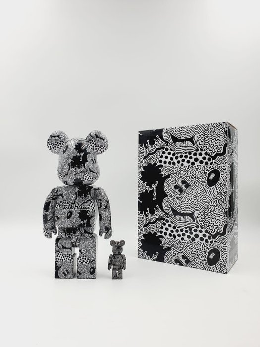 Keith Haring (after) x Disney x Medicom Toy - Be@rbrick x Disney Mickey Mouse x Keith haring USA Exclusive  bearbrick 2020