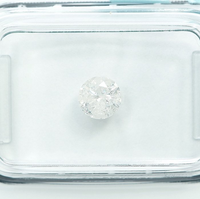 1 pcs Diamant  (Natur)  - 0.51 ct - I - I3 - International Gemological Institute (IGI)