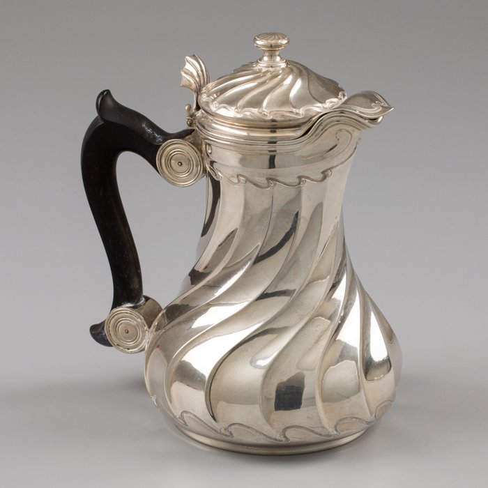 André Aucoc, Parijs ca. 1890 - Kaffekande - .950 sølv