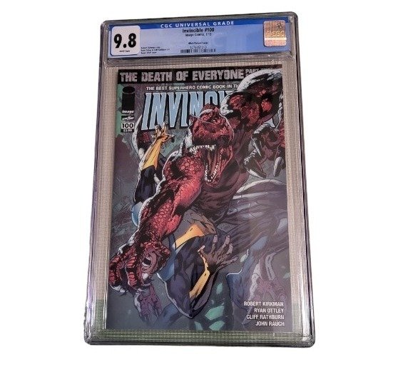 Invincible 100 - The death of everyone - Hitch Variant Cover - 1 Graded comic - 2013 - CGC 9.8