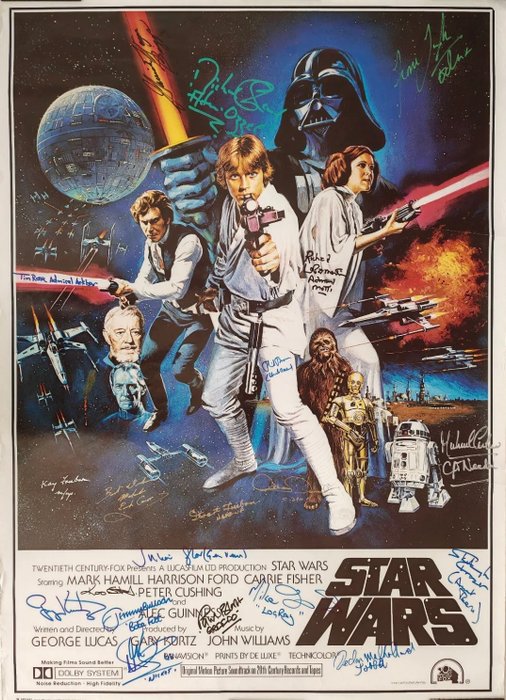 Star Wars - Signed by 20