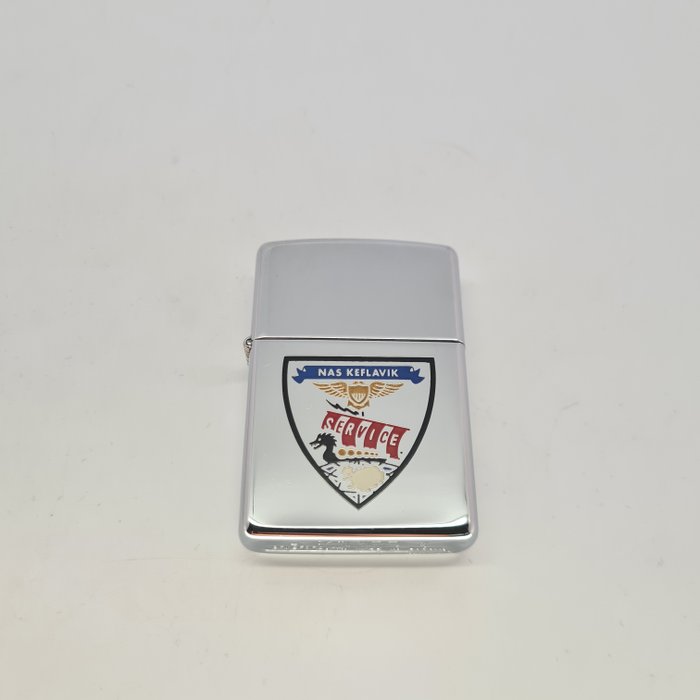 Zippo - Naval Air Station Keflavik - Lighter - Messing