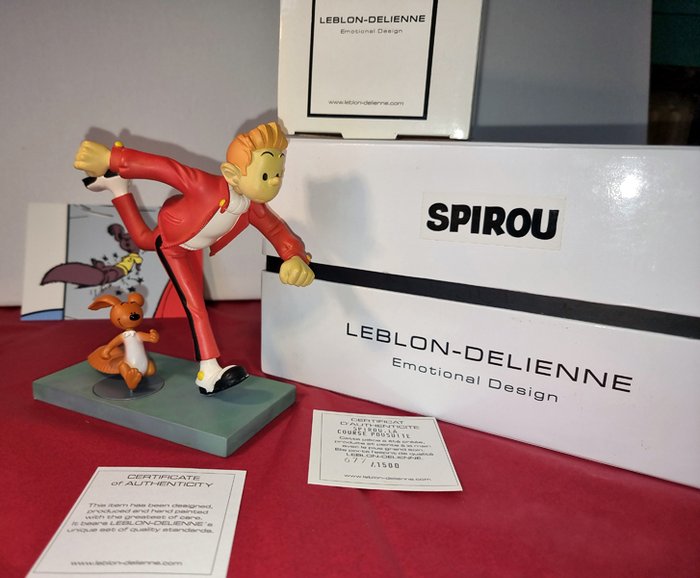 Spirou et Fantasio - Léblon Delienne SPIST01602 + SPIST01601 - Spirou et Spip la course poursuite - 2008