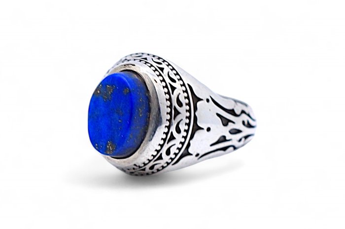 Lapis lazuli - Sølv - Ring