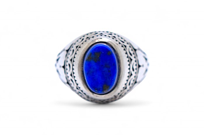 Lapis lazuli - Sølv - Ring