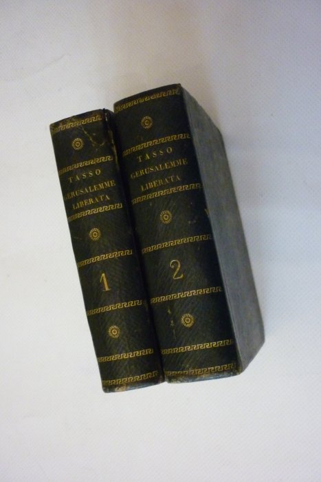 Torquato Tasso - La Gerusalemme Liberata stampa Vitarelli Venezia formata sopra quella del Bartoli del 1590 - 1811