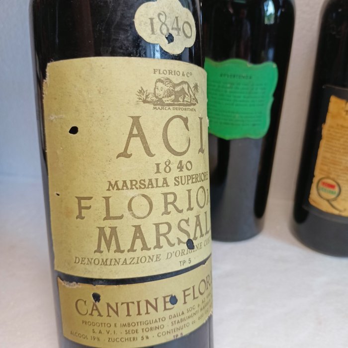 Florio Marsala Superiore ACI 1840 - Sicilien - 4 Bottles (065L + 068L)