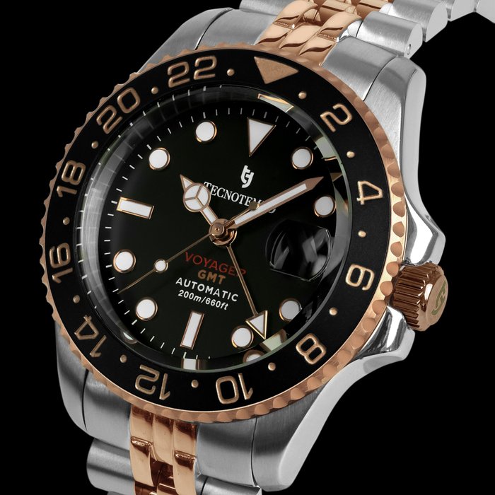 Tecnotempo - GMT "Voyager" 200M - Limited Edition - - TT.200VY.NRJ - Mænd - 2011-nu