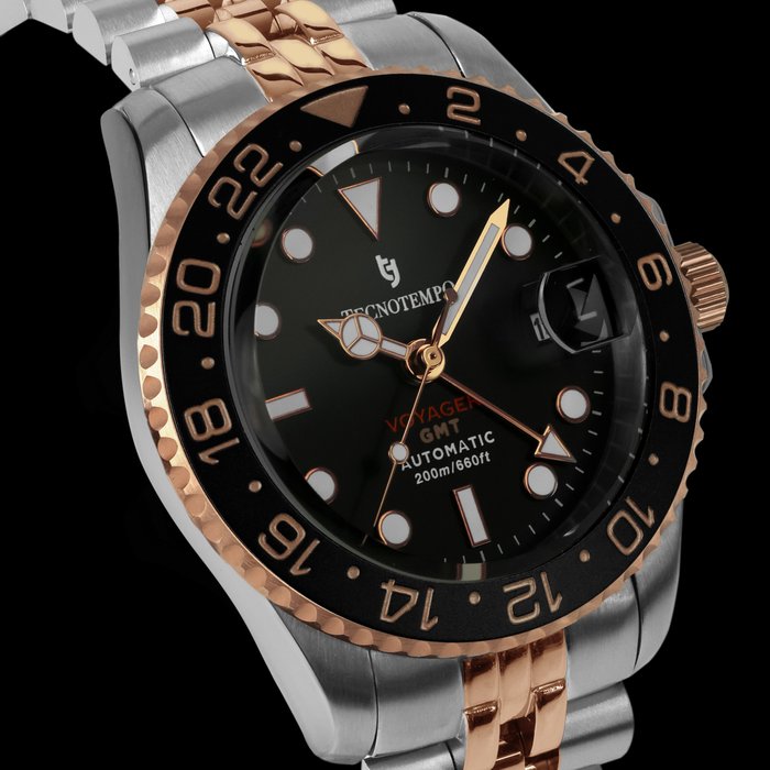 Tecnotempo - GMT "Voyager" 200M - Limited Edition - - TT.200VY.NRJ - Mænd - 2011-nu