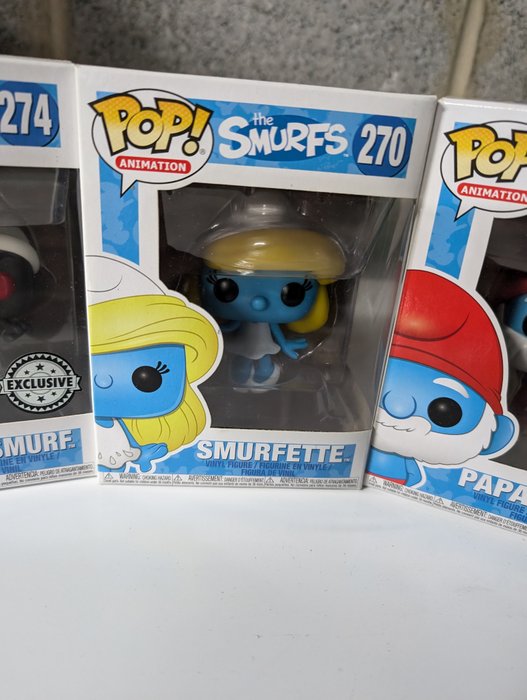 Les Schtroumpfs - 3 Figurine - Funko POP!