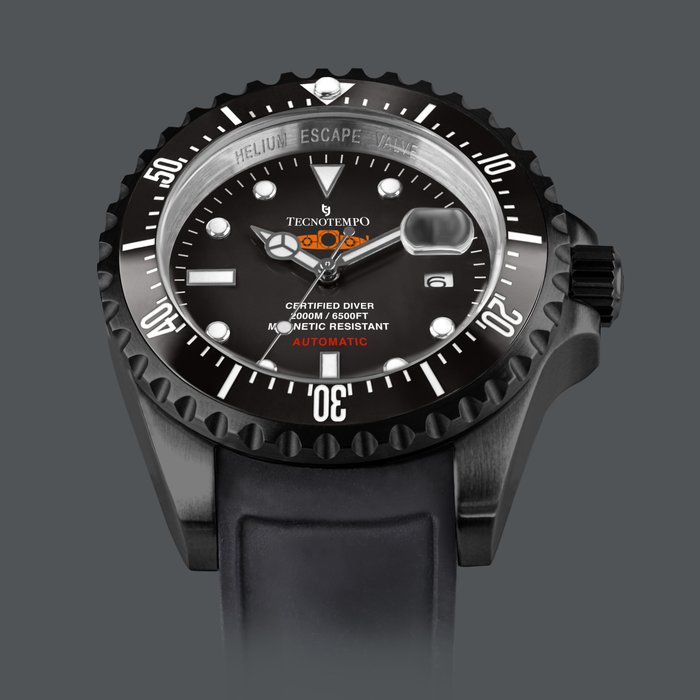 Tecnotempo - Diver 2000M - Limited Edition "Orange Submarine" - - Ingen mindstepris - TT2000SARNE - Mænd - 2011-nu