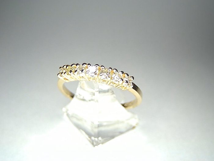 Ingen mindstepris - Ring - 18 kraat Rosaguld -  0.35ct. tw. Diamant (Natur)