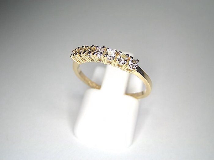 Ingen mindstepris - Ring - 18 kraat Rosaguld -  0.35ct. tw. Diamant (Natur)