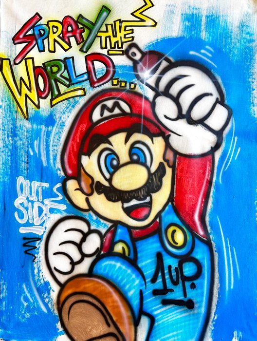 Outside313 - Super Mario - Spray the world - Nintendo